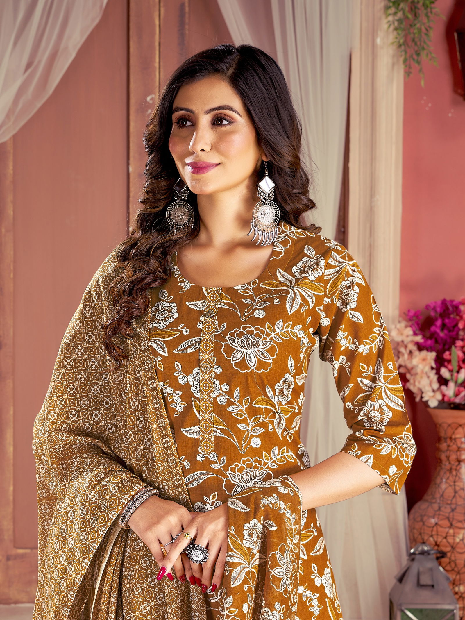 Summer Cotton Vol 1 Jaipuri Print Cotton Kurti With Bottom Dupatta Wholesale Shop In Surat